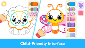 Kids Coloring Games: Drawing screenshot