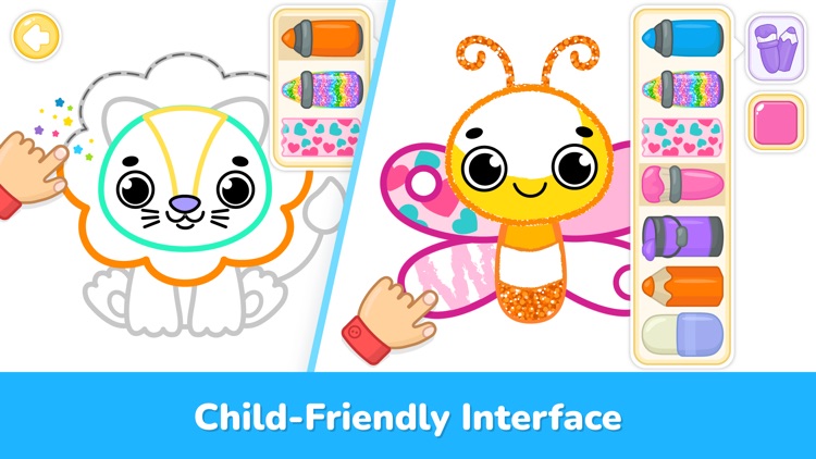 Kids Drawing－Coloring Games 2+ screenshot-0