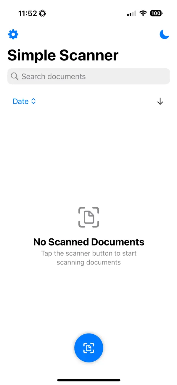 Screenshot #1 pour Simply Scan