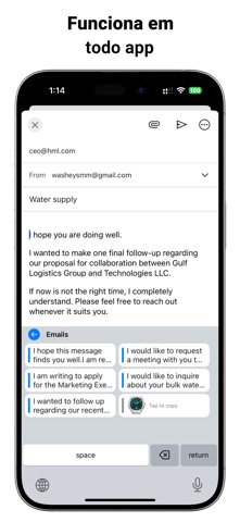 ReplyKit - Respostas rápidas screenshot 4