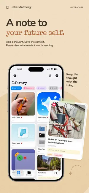Haberdashery: Bookmark Library screenshot 4
