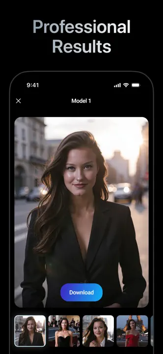 AI Headshot Generator: Screenshot 4 von 6