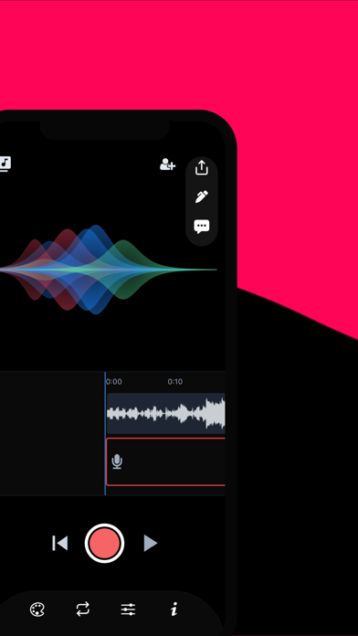 Plug Music iPhone screenshot 1 - Music app