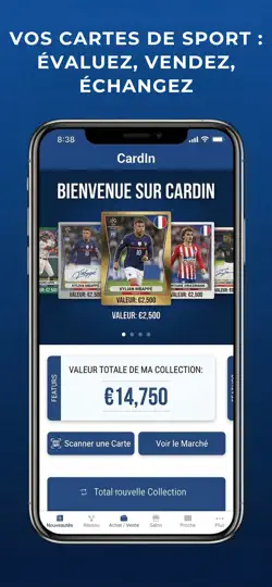 Capture d'écran de SportDex: Sport Card Identify sur iPhone 5