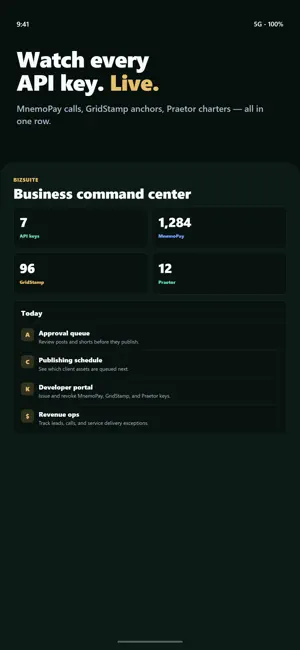 BizSuite screenshot 2