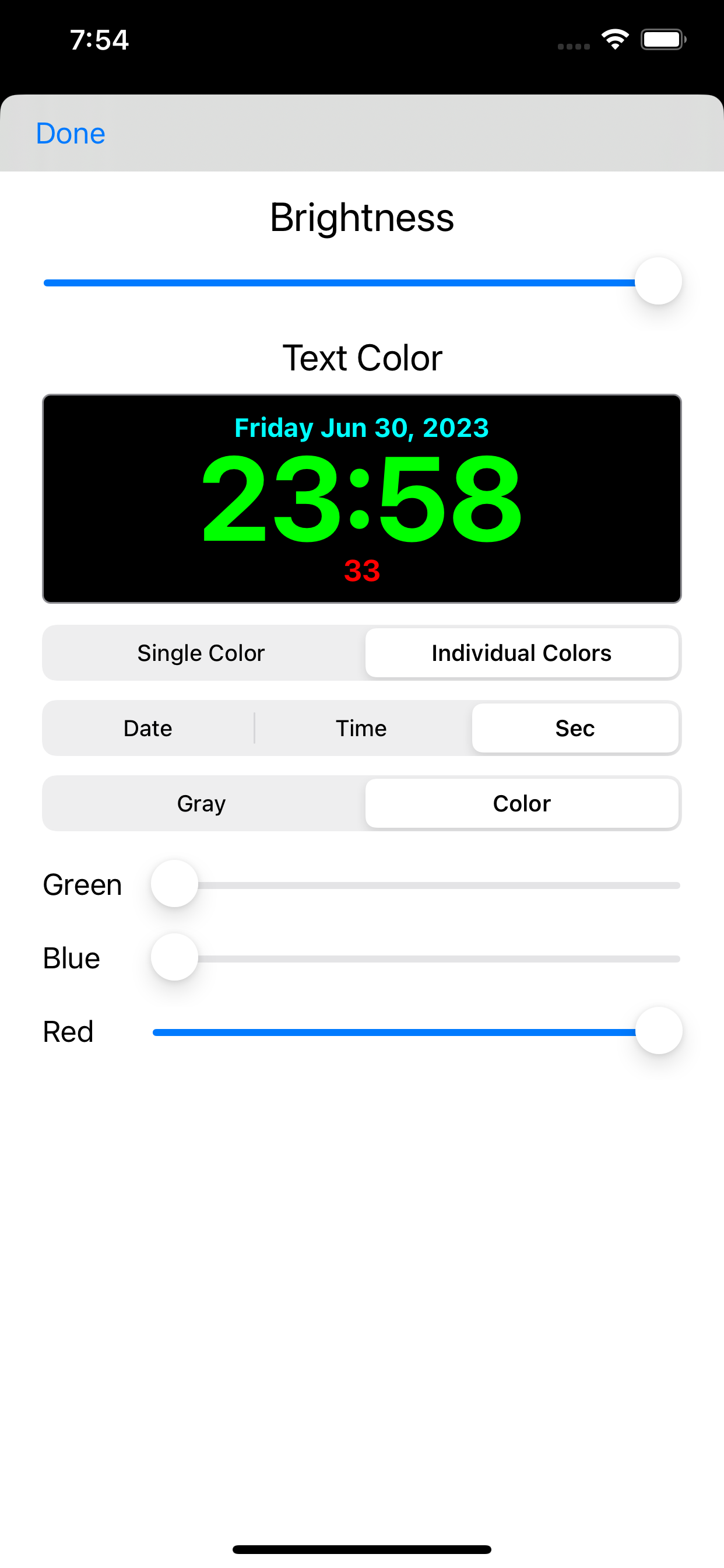 DimClock