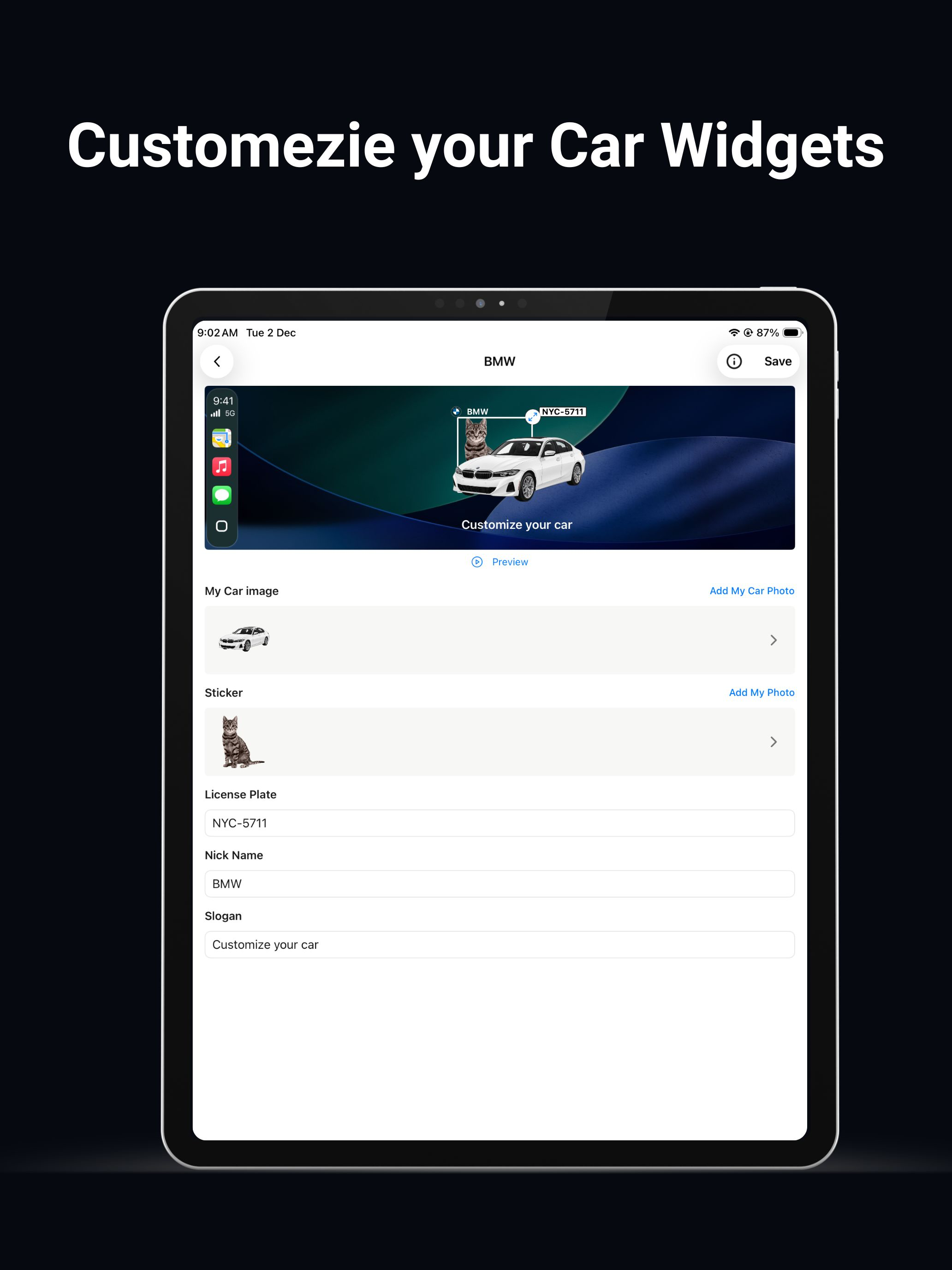 Car Widgets: CarWidgetGo screenshot 9