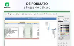 mobioffice - sheets iphone capturas de pantalla 3