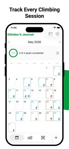 The Climber's Journal screenshot