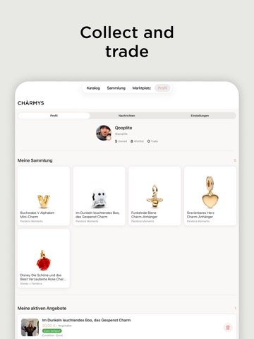 Charmys - Charm Collection iPad screenshot