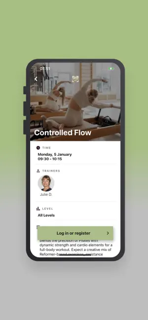 JK Reformer Pilates Studio screenshot 3