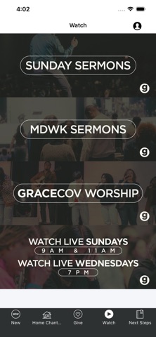 Grace Covenant Church app screenshot