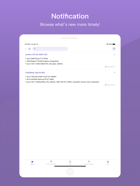 Screenshot #5 pour Lenovo PSREF