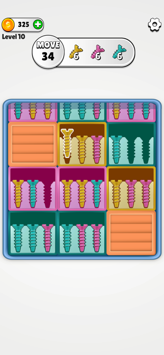 Screw Sort - Board Puzzle Screenshot 6 of 8