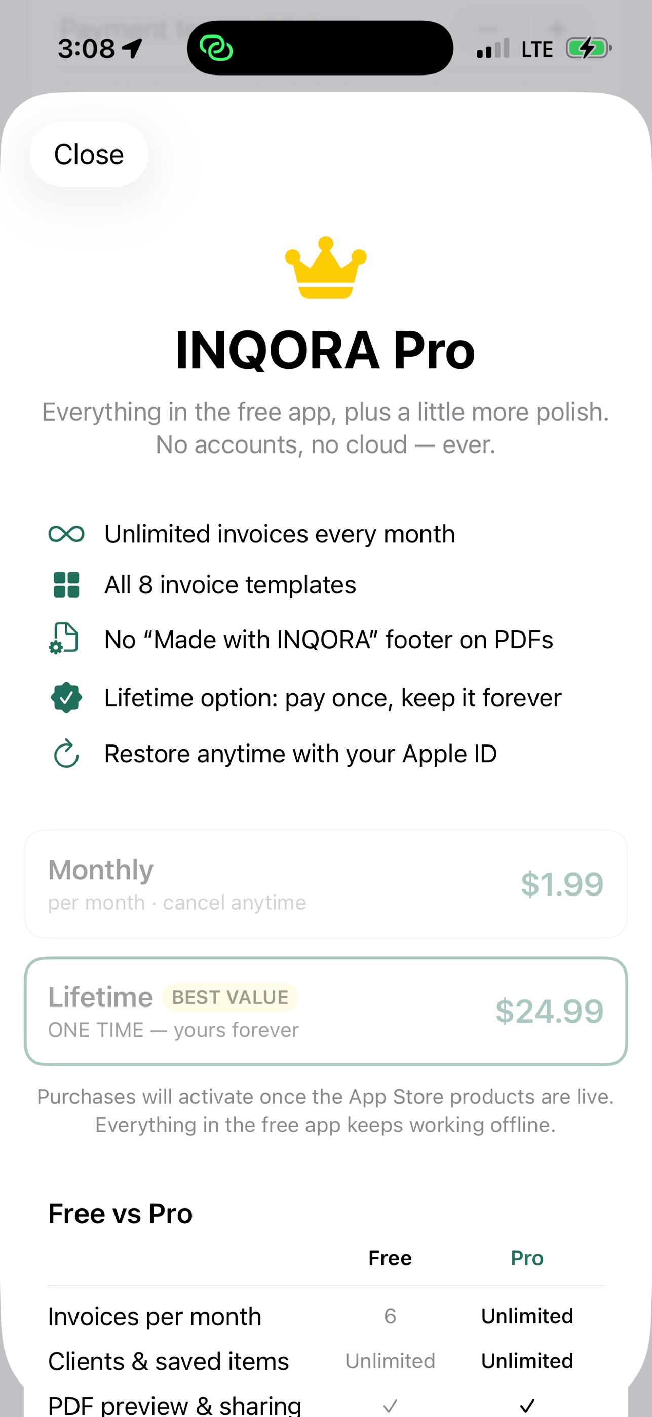 Screenshot 9 of INQORA – Easy Invoice & PDF