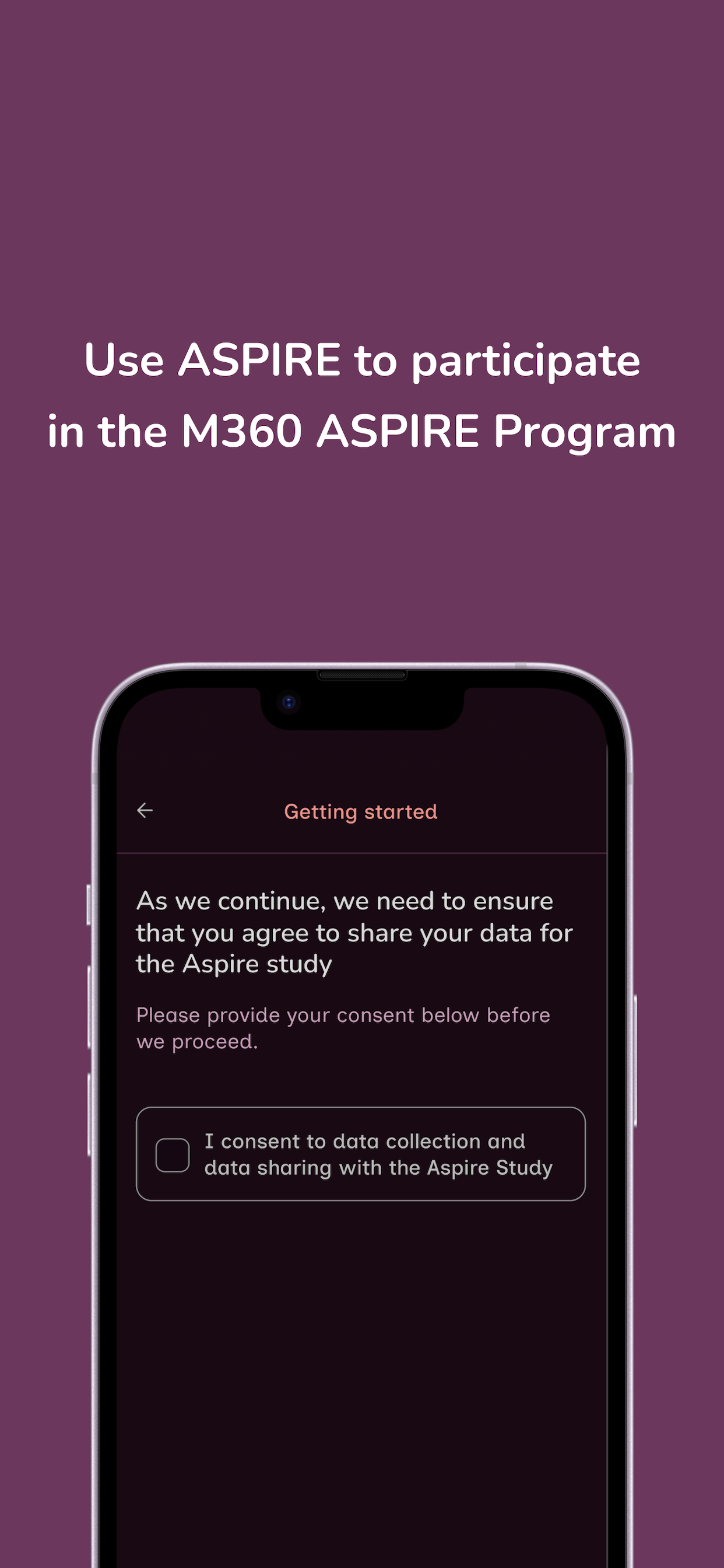 ASPIRE Study screenshot 2