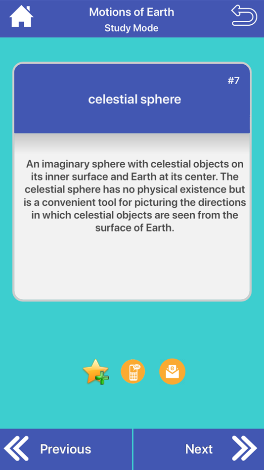 #3. Astronomy Flashcards (iOS) Podle: Hasan Cakir