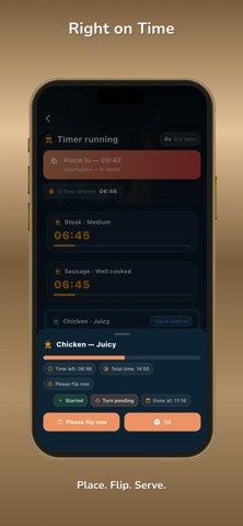 My Grill Timer: BBQ & Steak Screenshot 4 of 8