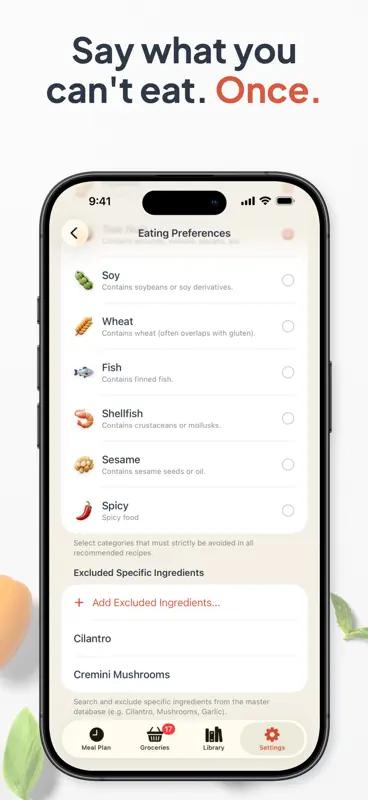 WeeknightBite: Meal Planner screenshot 4 of 8