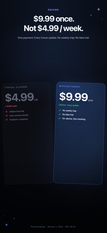 Pocketsweep: Photo Cleaner screenshot