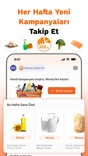 Money: Migros Kampanya, Finans iPhone Ekran Görüntüsü 1