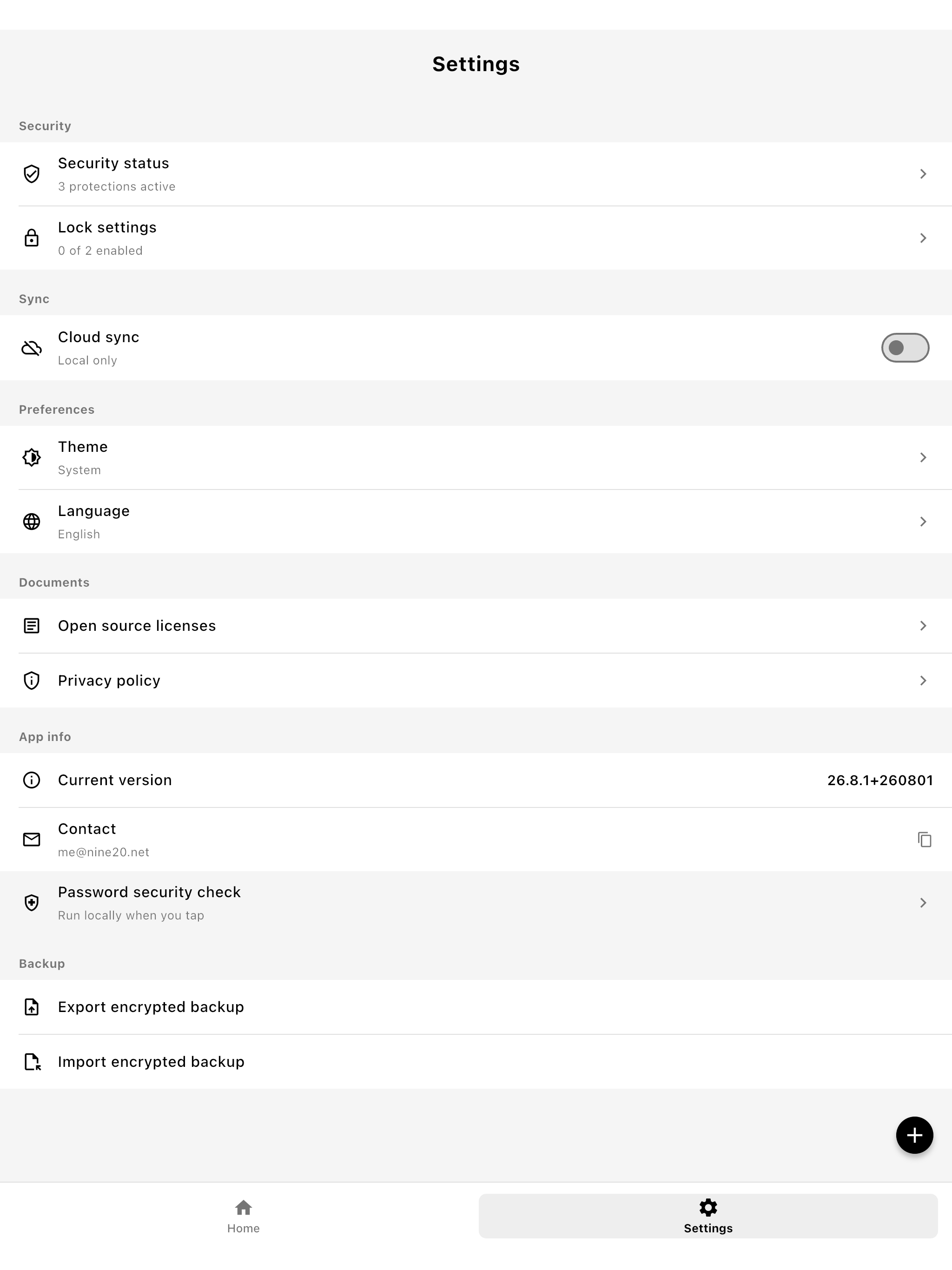 Password Manager - Nine20 screenshot 15