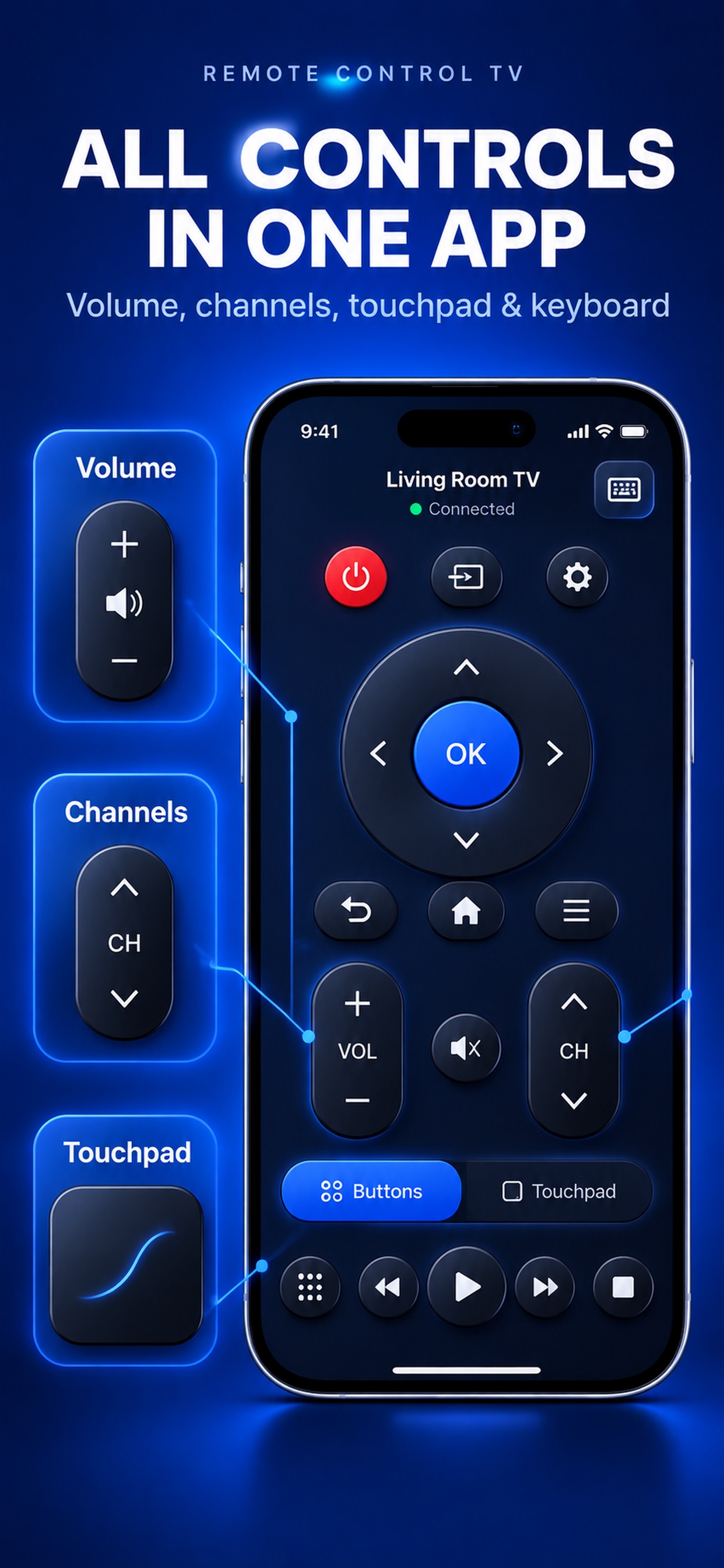 Screenshot 2 of Remote Control Universal-TV