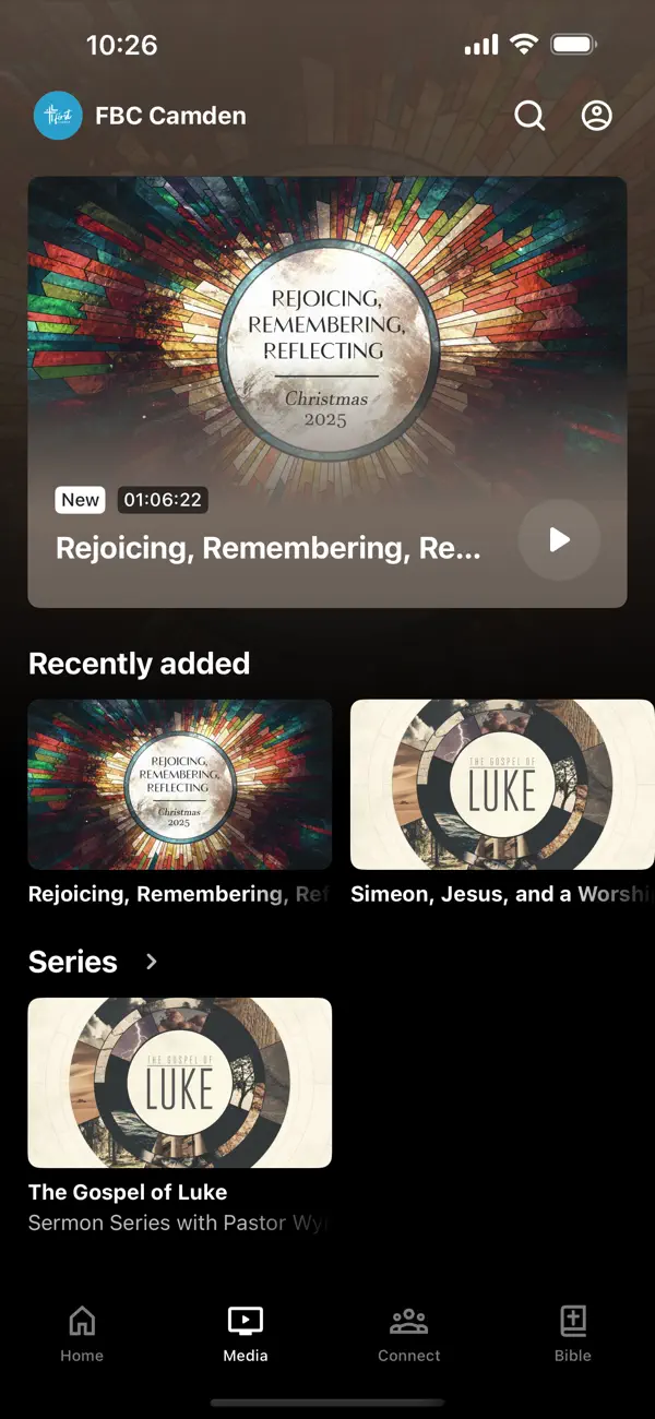 Screenshot #2 pour First Baptist Camden