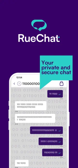 RueChat - Secure messaging screenshot 1