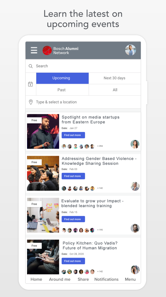 #1. Bosch Alumni Network (iOS) Podle: International Alumni Center gGmbH