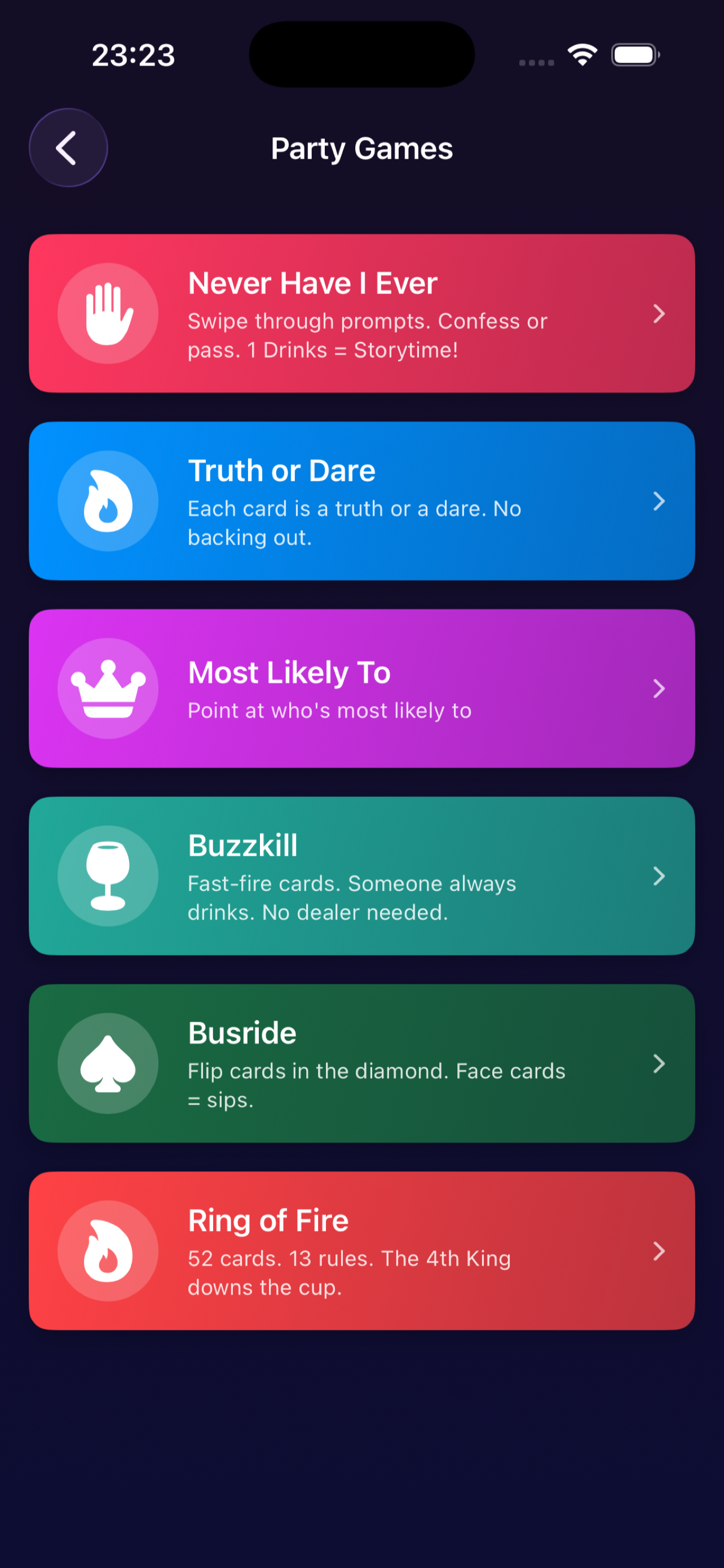 Buzzed: Cocktails & Games screenshot 6