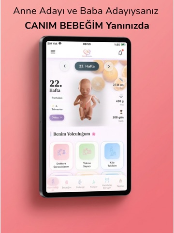 Canım Bebeğim - Hamilelik iPad screenshot