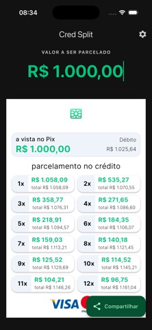 CredSplit screenshot