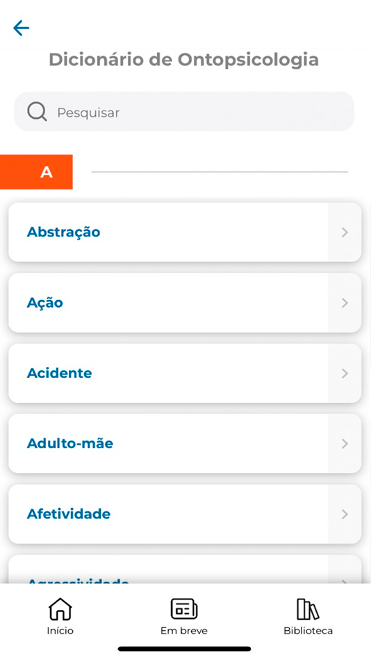 #9. Ontopsicologia (iOS) By: Associação Brasileira de Ontopsicologia