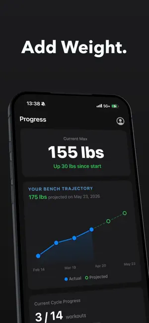 Bench 225 – Bench Press Plan screenshot 3