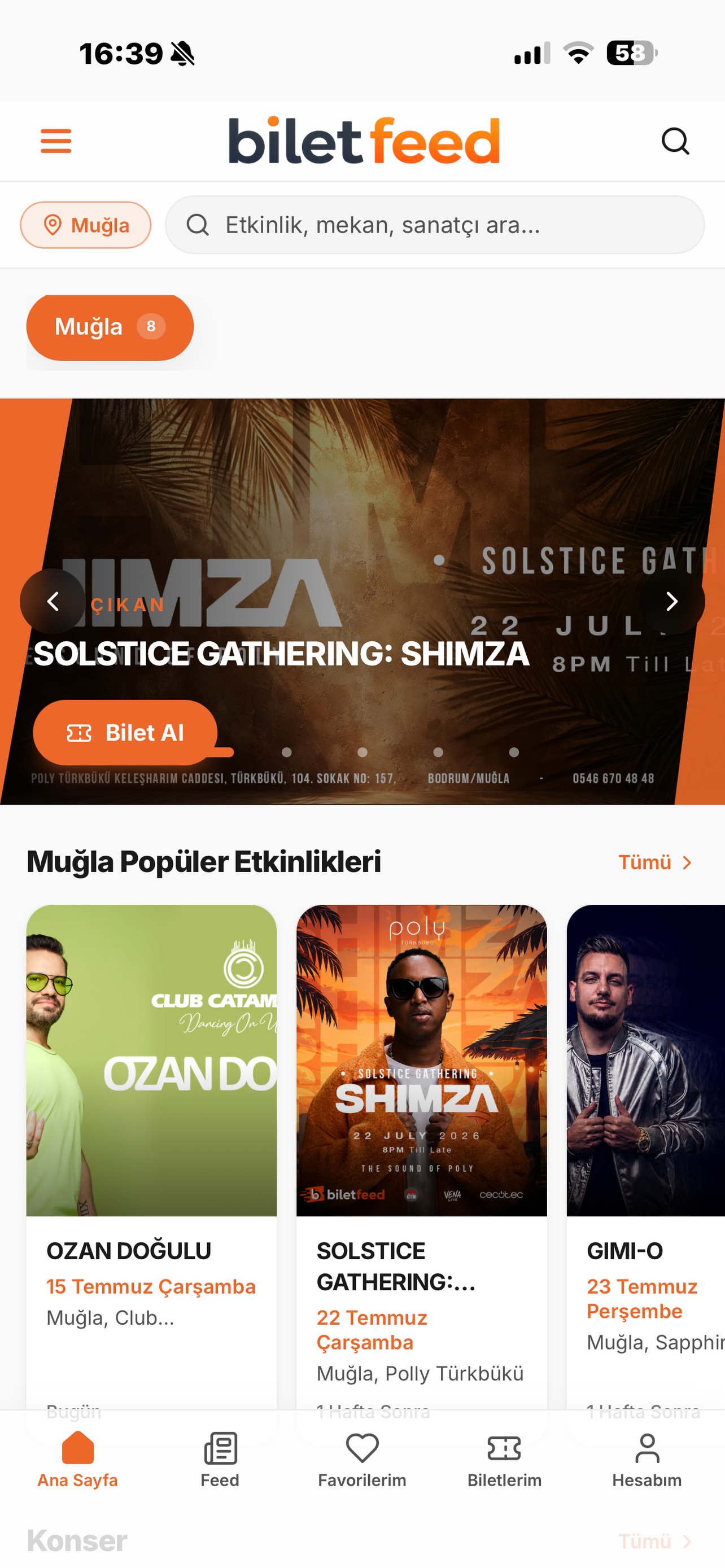 BiletFeed screenshot 2