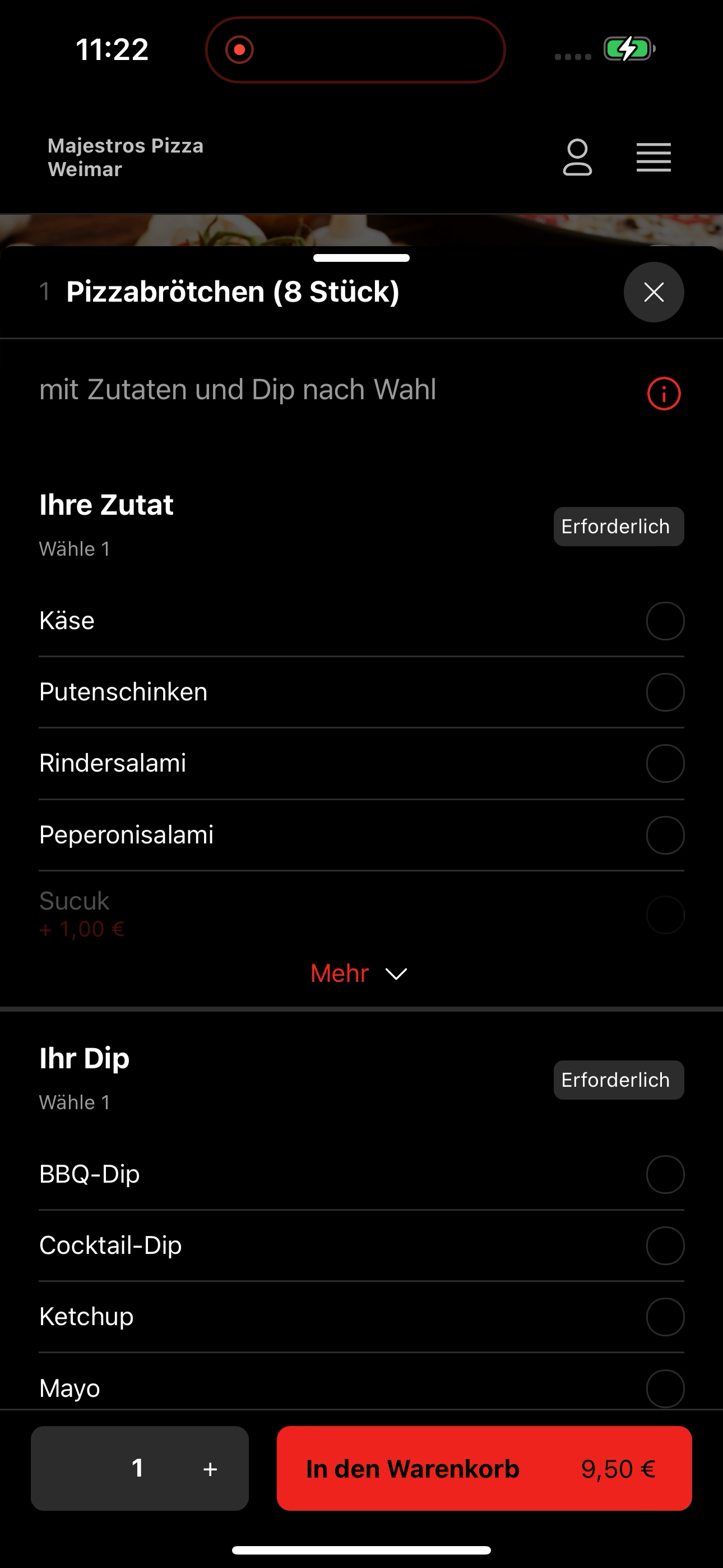 Majestros Pizza Weimar screenshot 8