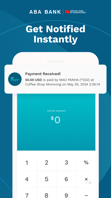 ABA Merchant Screenshot