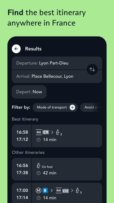 SNCF Connect: Trains & routes Screenshot