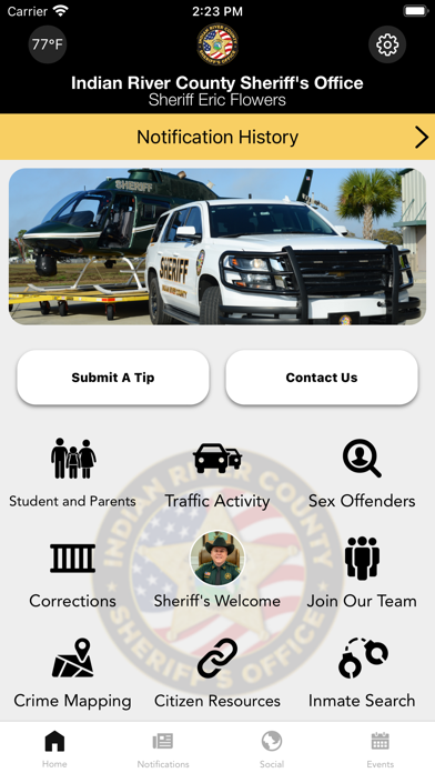 Indian River Sheriff FL Screenshot