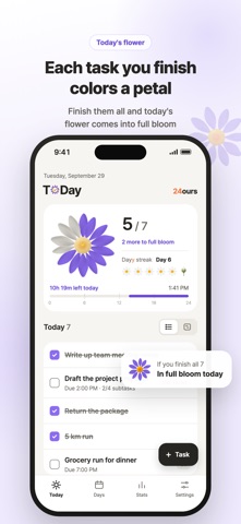 24ours: Daily Planner screenshot 1