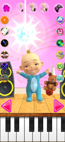 Talking Babsy Baby iPhone screenshot