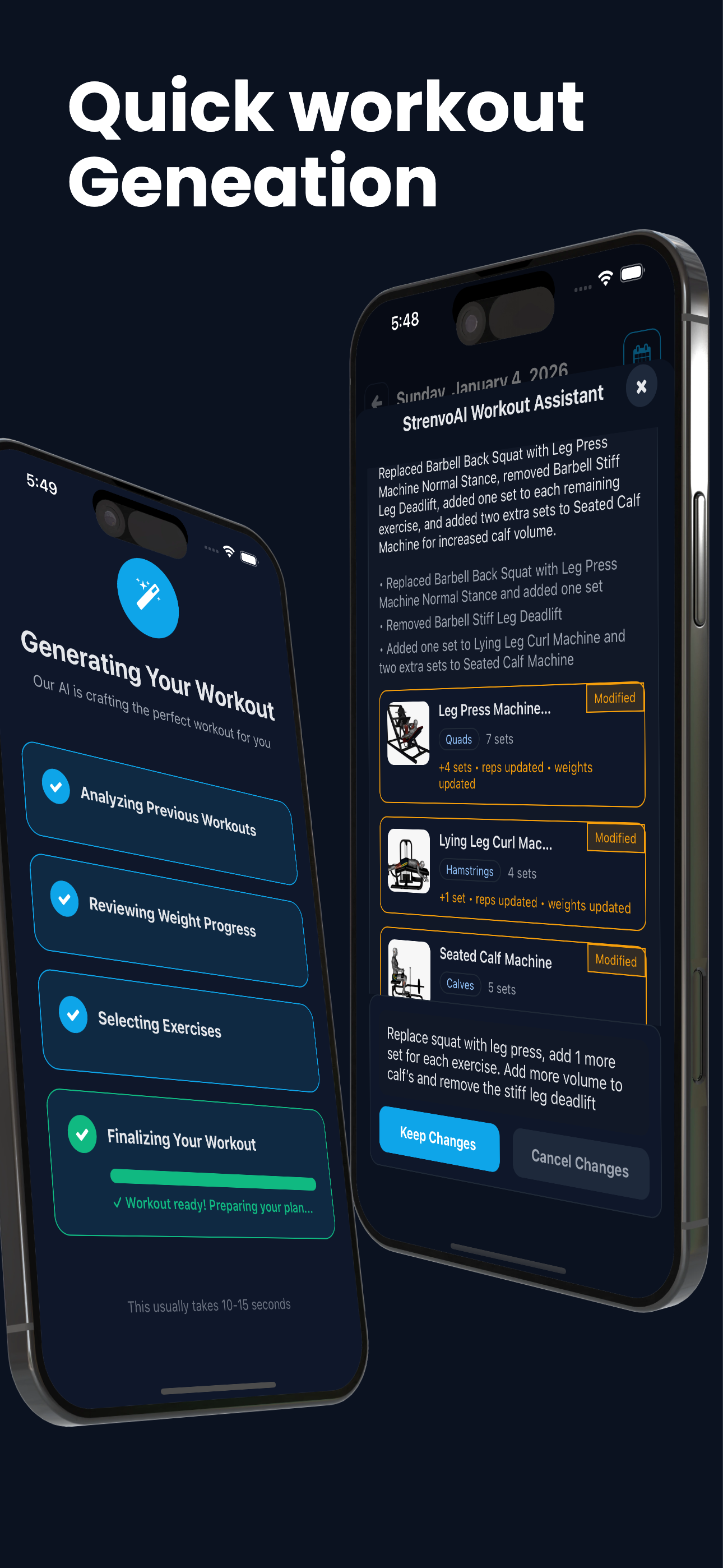 StrenvoAI: Fitness Planner screenshot 5