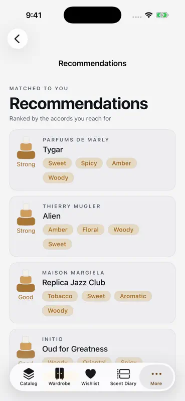Scentful: Fragrance Wardrobe screenshot 4 of 10