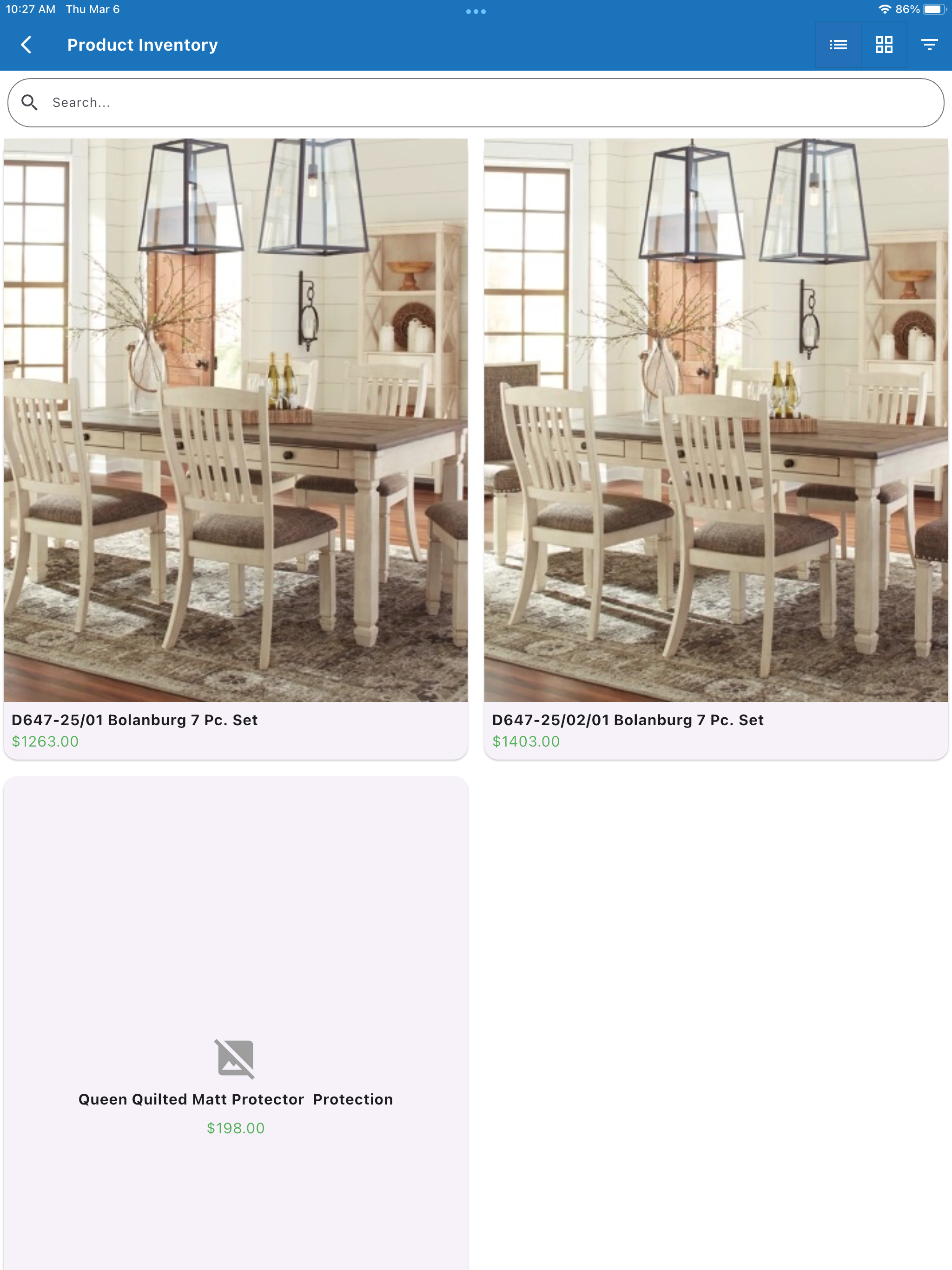 iFurniture Mobile