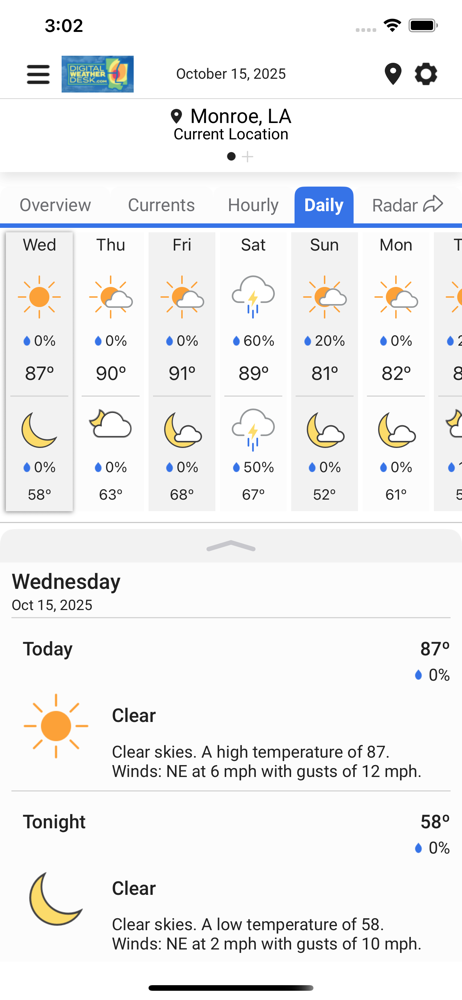 The Digital Weather Desk screenshot 5