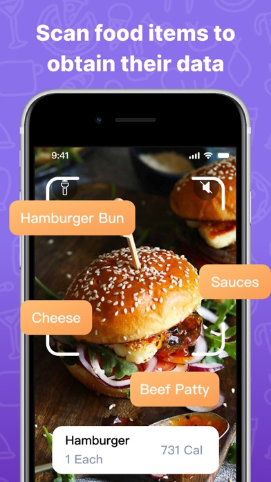 Calorie Tracker-scan food Screenshot