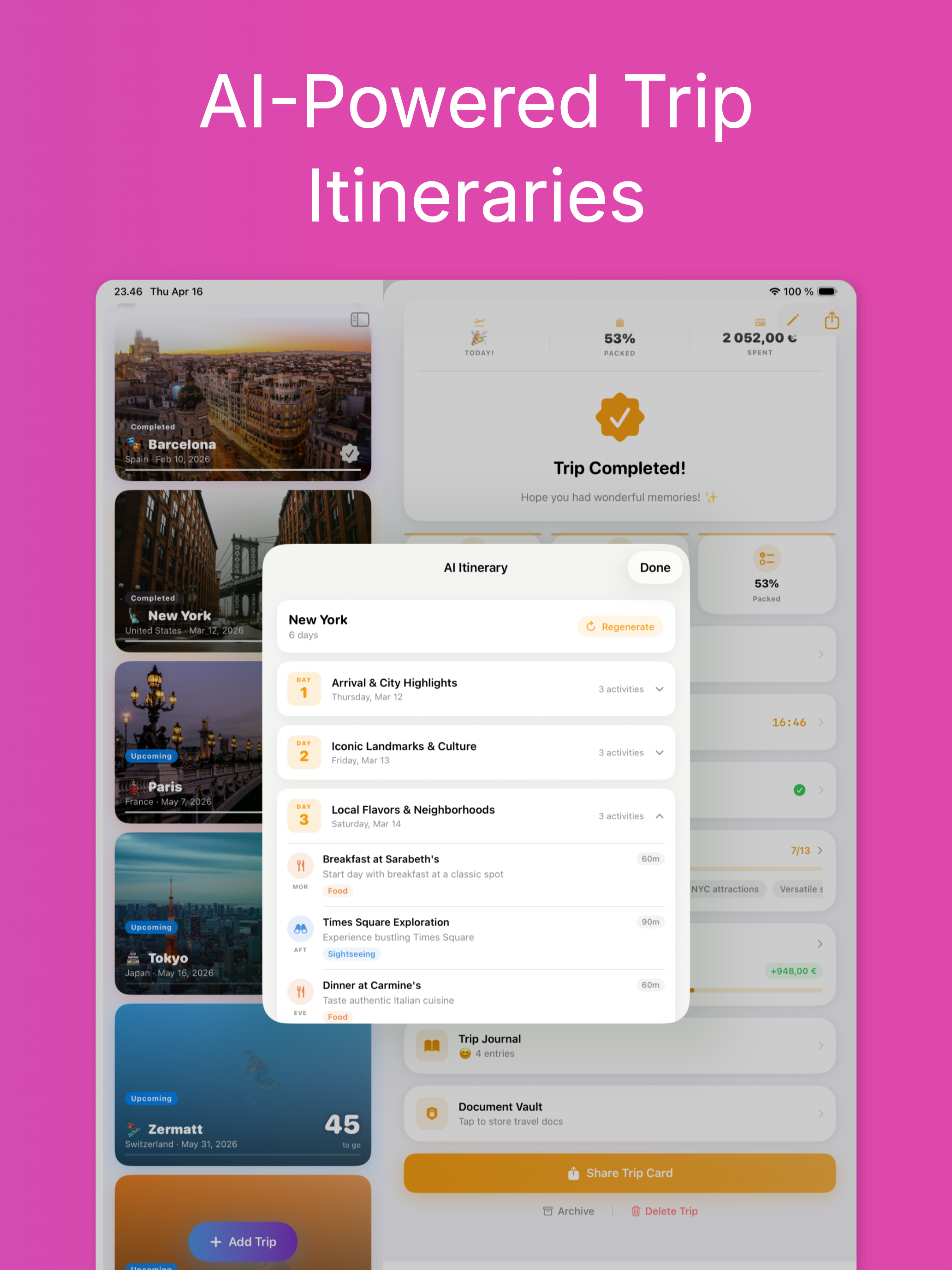 Vacation Countdown - TripNest