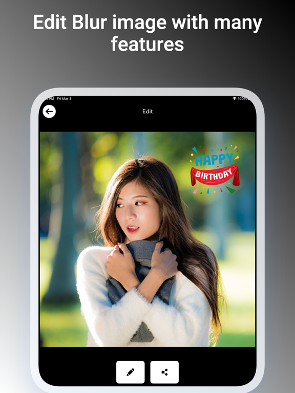 Screenshot #6 pour Blur Photo Editor - Point Blur