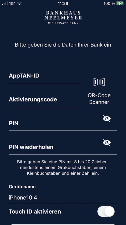 #1. Neelmeyer appTAN (iOS) Ved: Oldenburgische Landesbank AG
